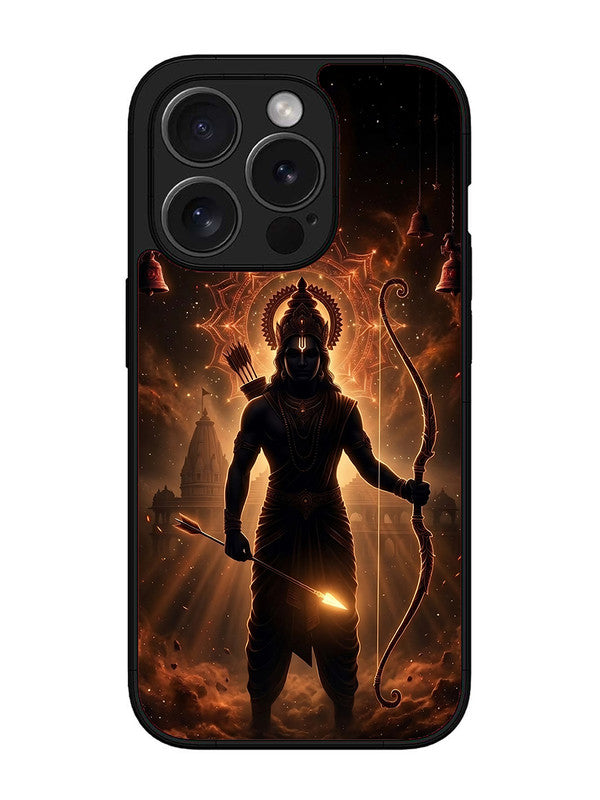 iPhone 15 Pro | 2D Metal | The Divine Darshan - Lord Rama | IP-15P-448