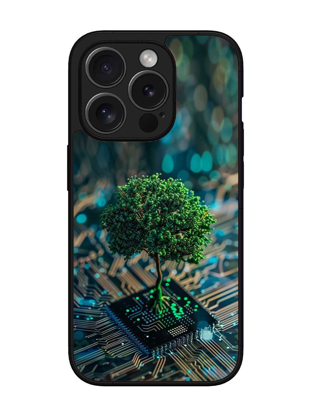 iPhone 15 pro Technology meets nature
