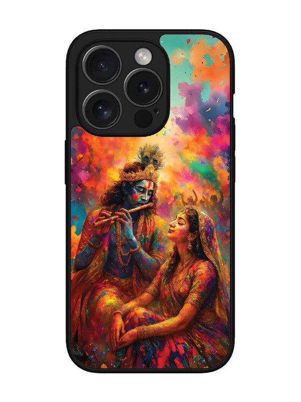 iPhone 15 Pro Max Radha Krishna Playing Flute
