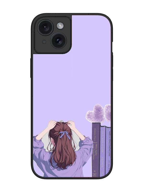 iPhone 15 Plus Cute girl hairs
