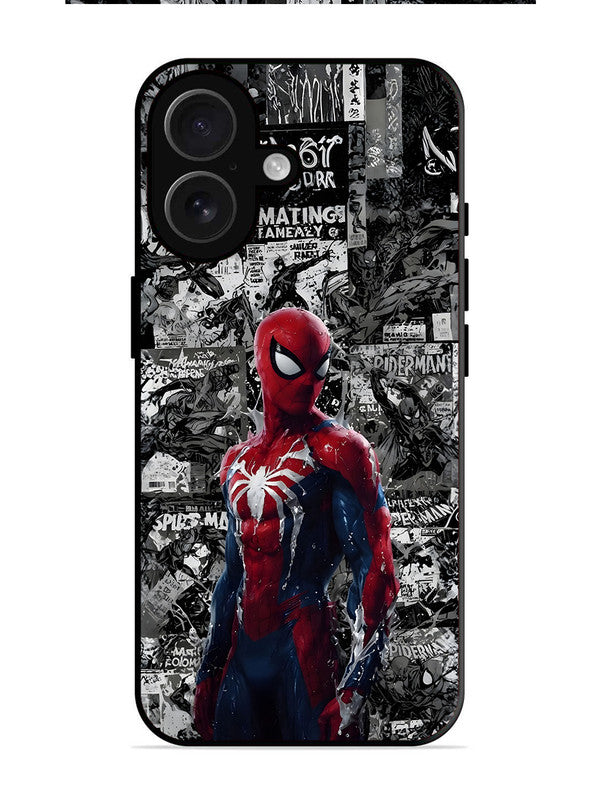 iPhone 16 Spiderman Highlighted on News Paper