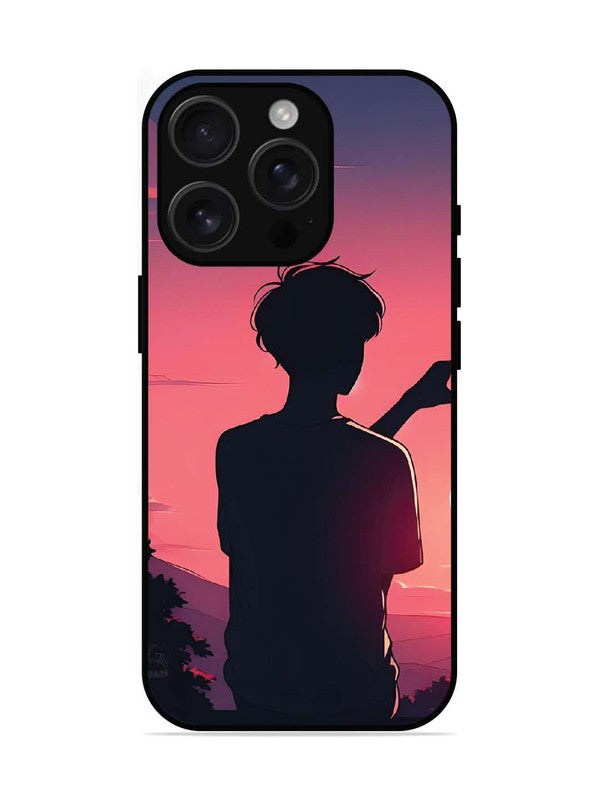 iPhone 16 Pro Love Heart with Hand Boy