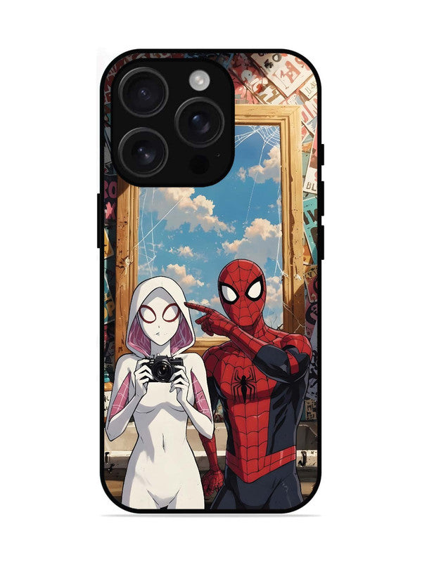 iPhone 16 Pro Spiderman and Spiderwoman