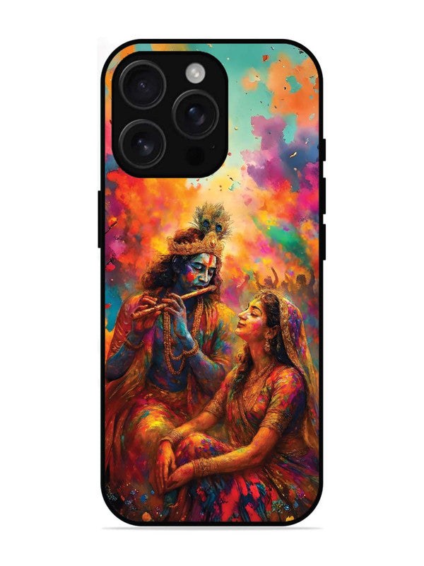 iPhone 16 Pro Max Radha Krishna Playing Flute