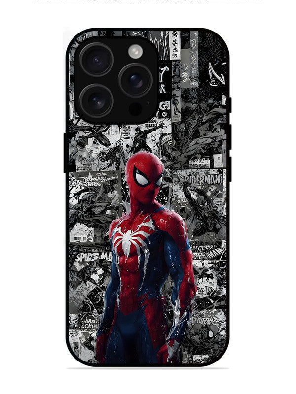 iPhone 16 Pro Max Spiderman Highlighted on News Paper