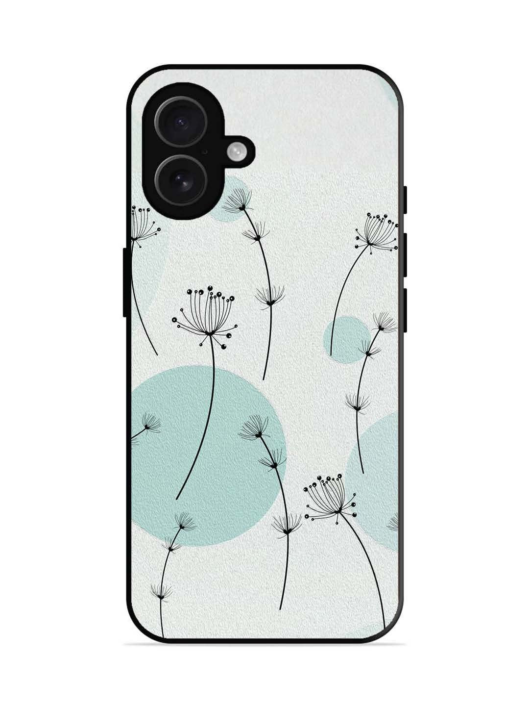 iPhone 16 plus Soft Focus Floral Silhouette