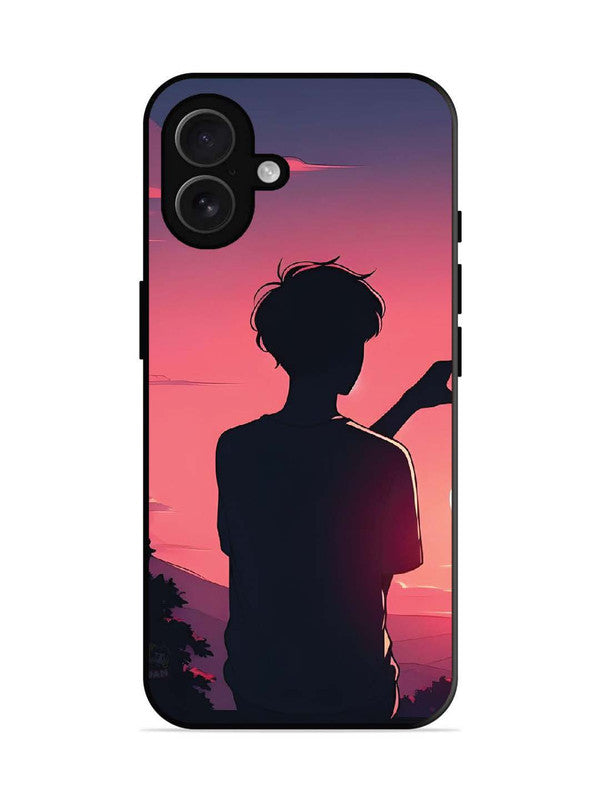 iPhone 16 Plus Love Heart with Hand Boy
