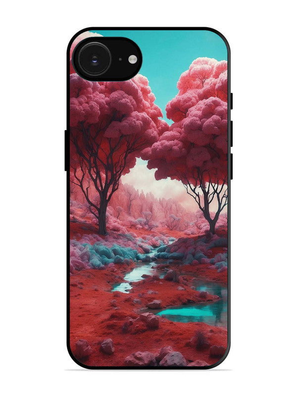 iPhone 16e Pink Forest