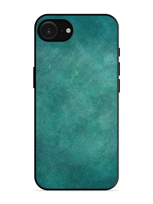 iPhone 16e Jungle green with Scratches Marble