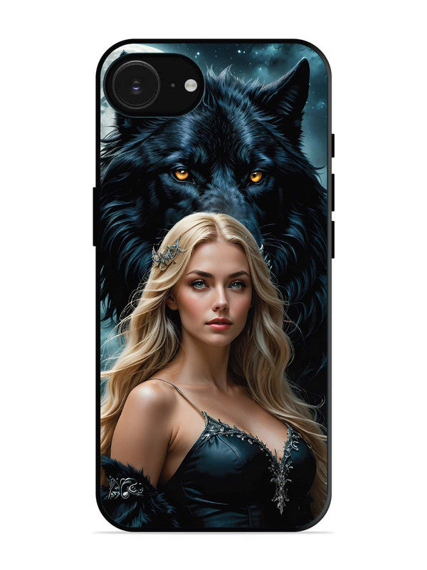 iPhone 16e Wolf & Girl