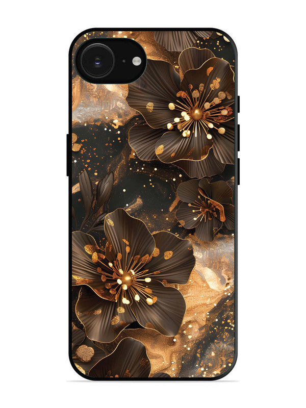 iPhone 16e Golden Flowars