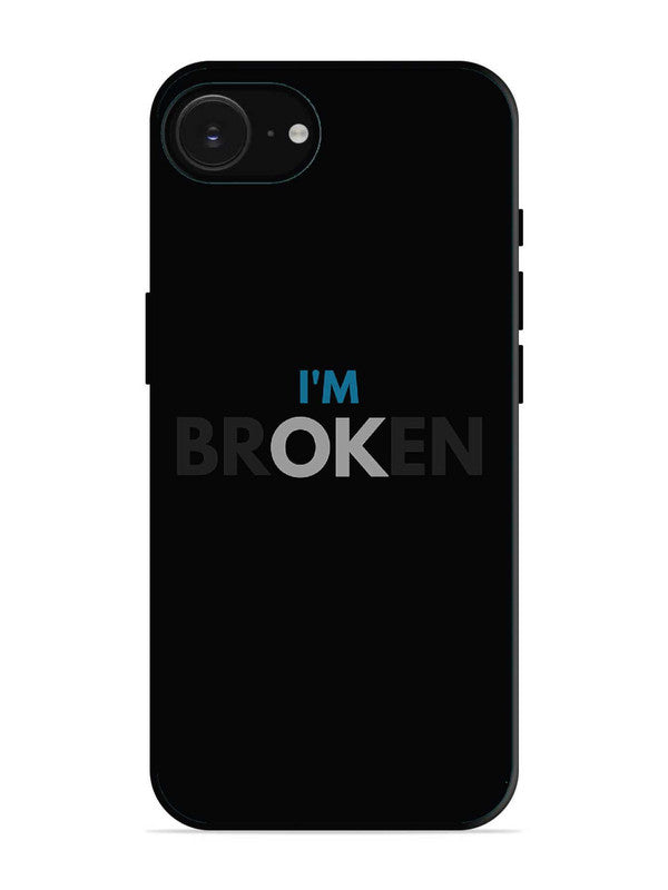 iPhone 16e I'm Broken Dark Theme