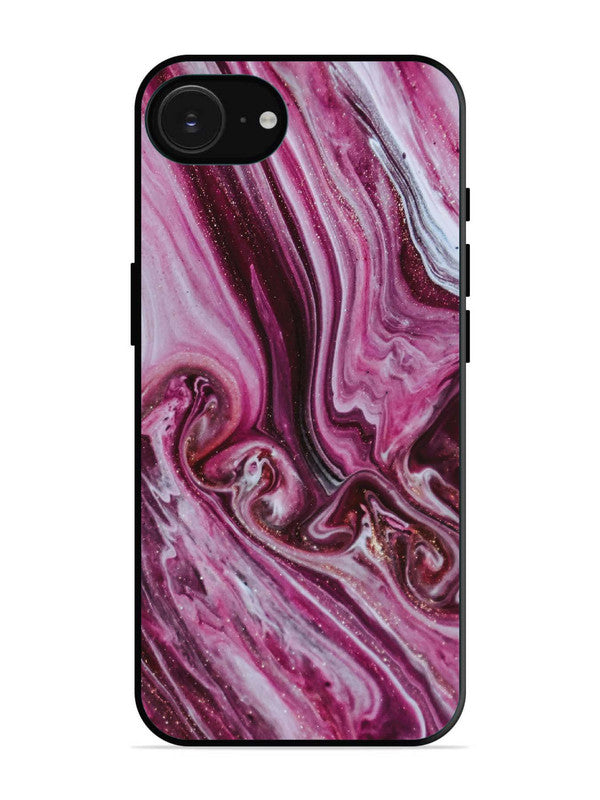 iPhone 16e Pink Flood Marble