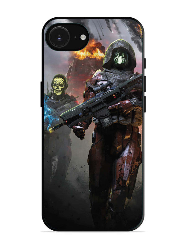 iPhone 16e Sci-Fi Soldiers