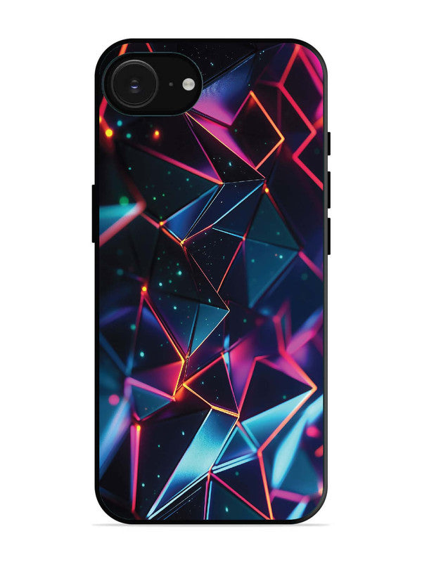 iPhone 16e 3D Abstract Polygon