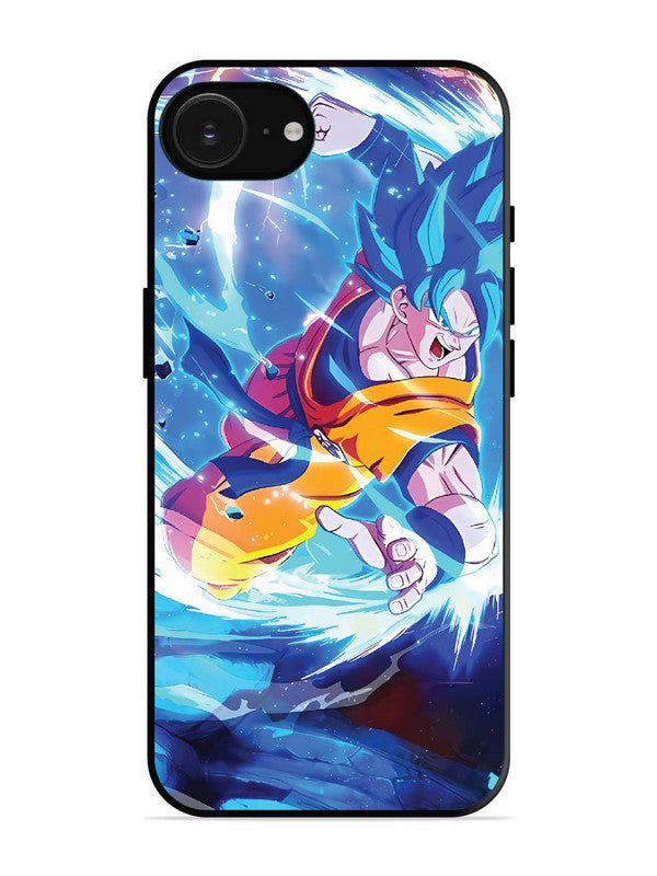 iPhone 16e goku-blue-dragon-ball