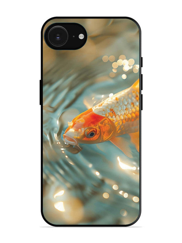 iPhone 16e gold-fish-animal