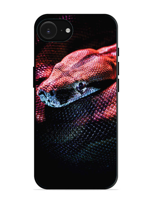 iPhone 16e Red Snake