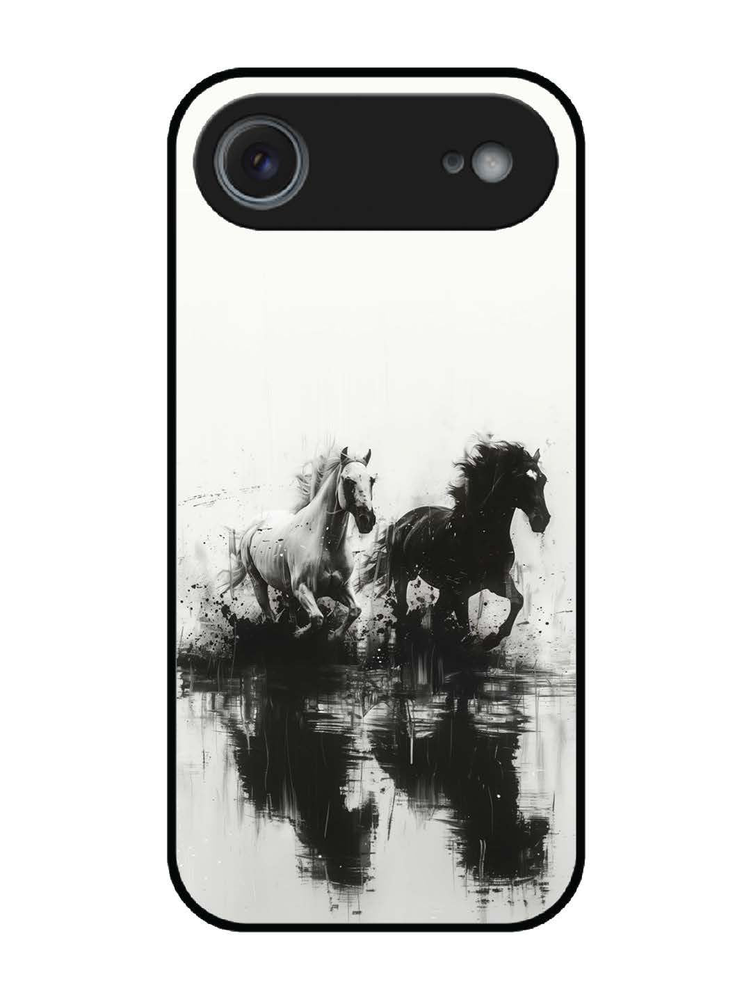 iPhone 17 Air Black & White Horse