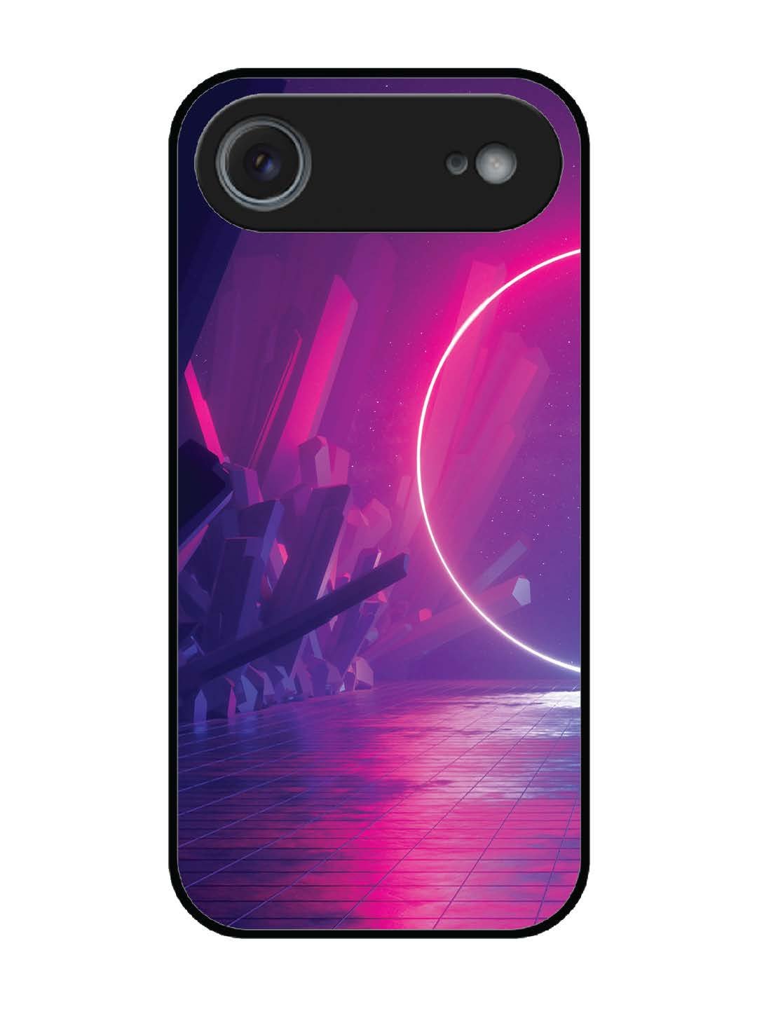 iPhone 17 Air abstract with Neon Light