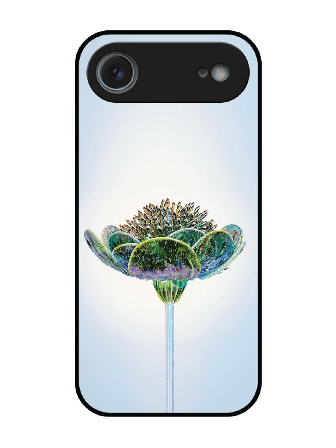 iPhone 17 Air Liquid Glass Chromatic Flower