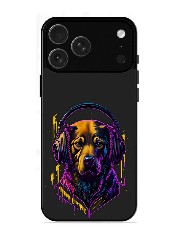 iPhone 17 Pro Music Lover Dog