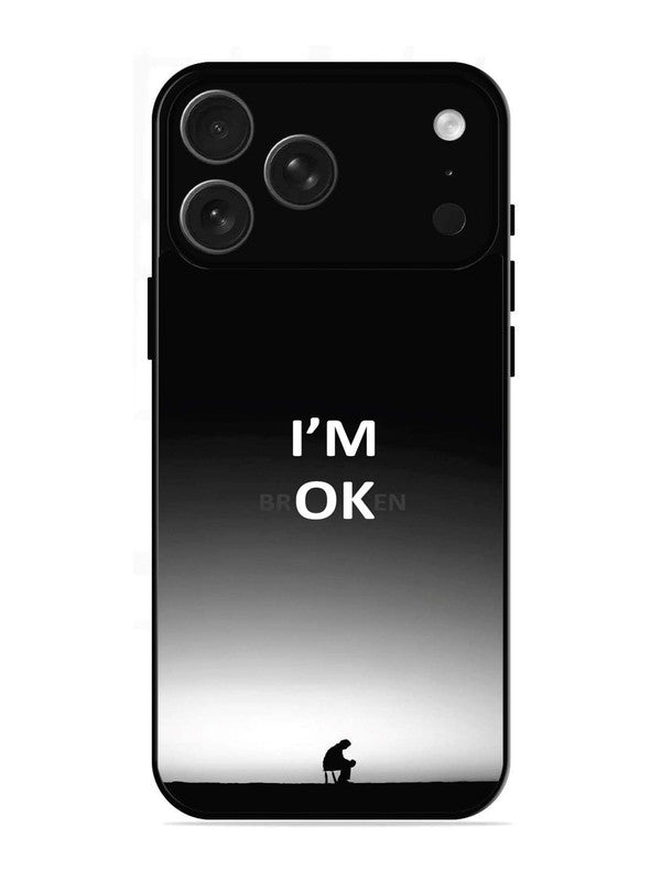 iPhone 17 Pro I'm Broken A man on Chair Alone