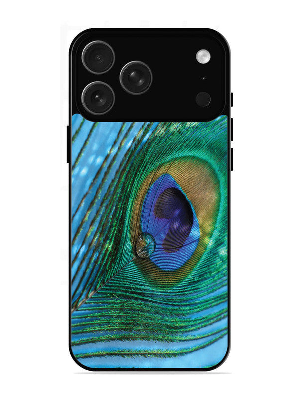 iPhone 17 Pro A drop on Peacock Feather