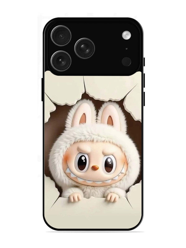 iPhone 17 Pro Labubu from Cracked Wall