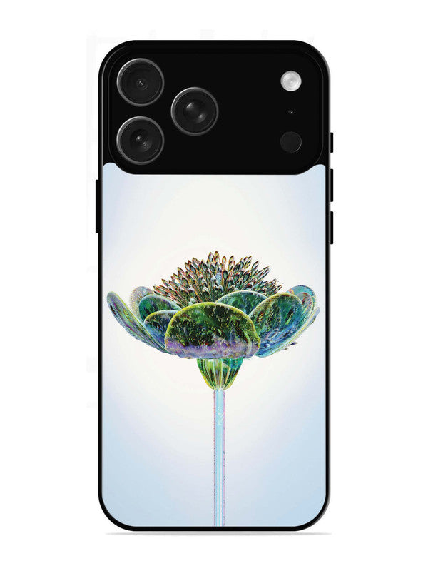iPhone 17 Pro Liquid Glass Chromatic Flower