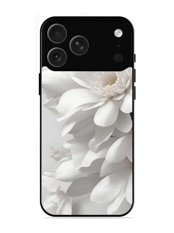 iPhone 17 Pro Soft Focus Purity white Flower