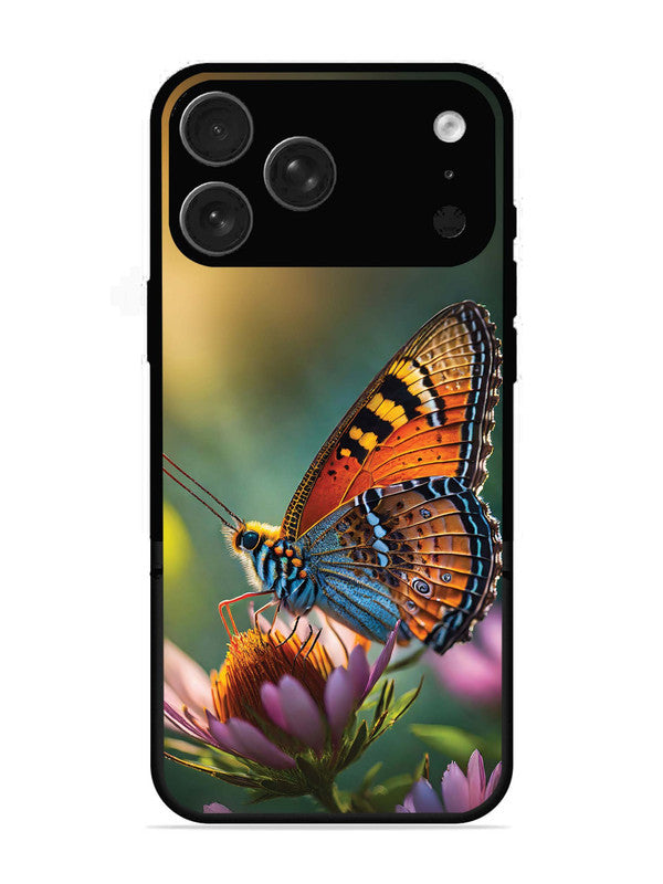 iPhone 17 Pro Max Golden Hour Monarch Butterfly