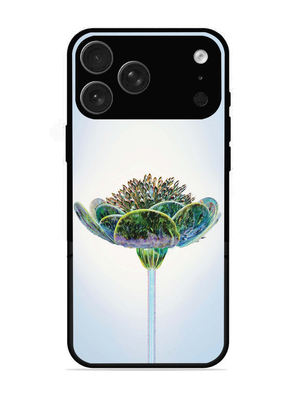 iPhone 17 Pro Max Liquid Glass Chromatic Flower
