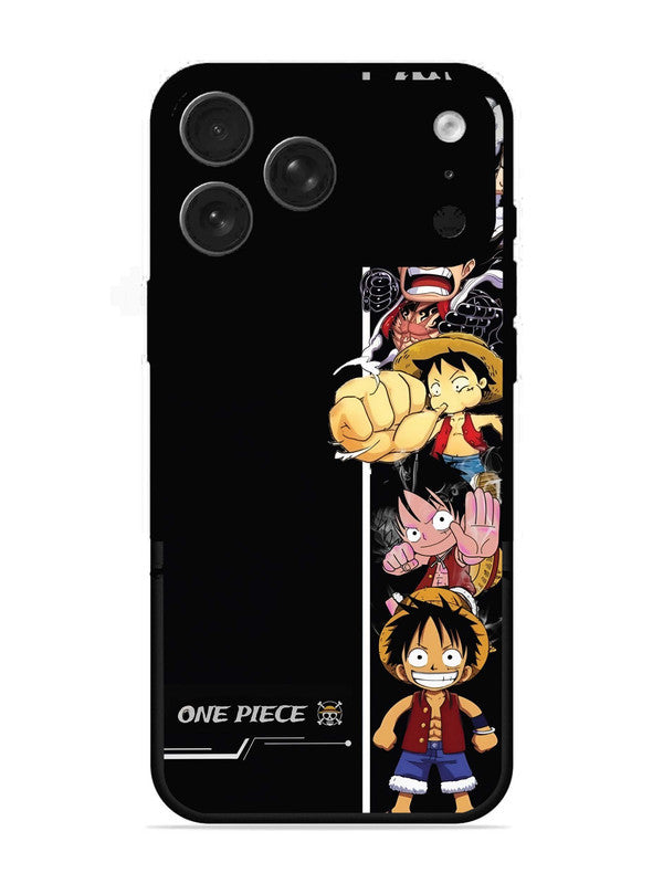 iPhone 17 Pro Max Luffy Evolution Gear 5 Anime Art