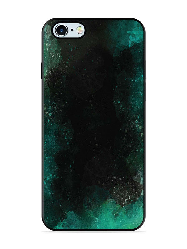 iPhone 6 Dark Black And Green Forest
