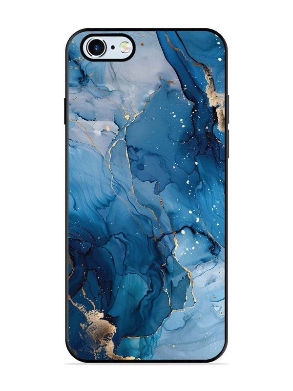 iPhone 6 Oceanic Pattern with Golden Sprinkles