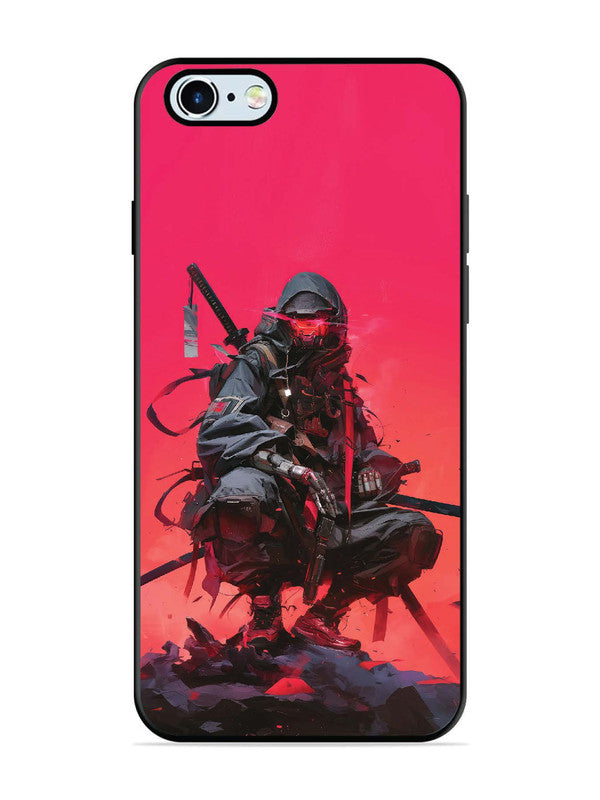 iPhone 6 Cyberpunk Ninja Katana