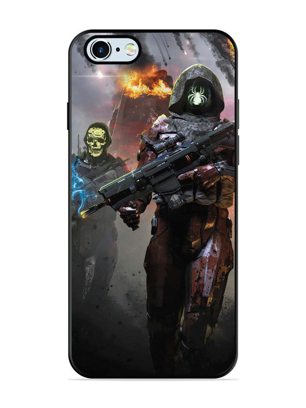 iPhone 6 Sci-Fi Soldiers