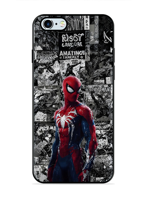 iPhone 6 Spiderman Highlighted on News Paper