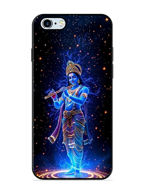 iPhone 6 | 2D Metal | Krishna with Flute | IP-6-455