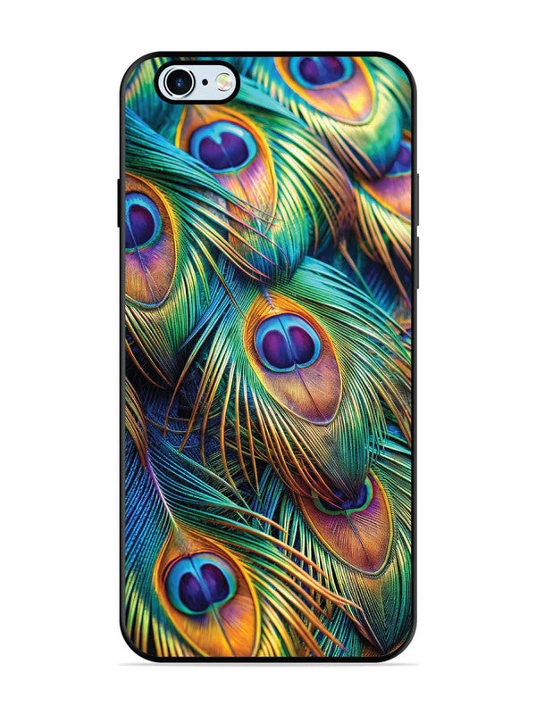 iPhone 6 Plus peacock feather