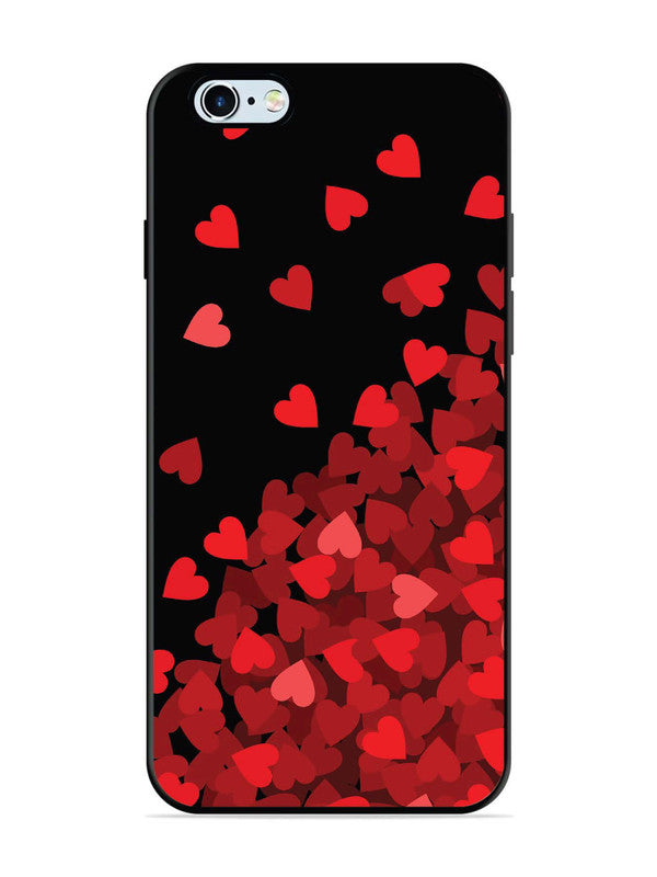 iPhone 6 Plus Red Hearts