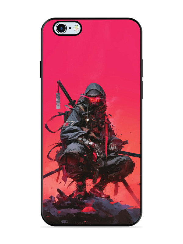 iPhone 6 Plus Cyberpunk Ninja Katana