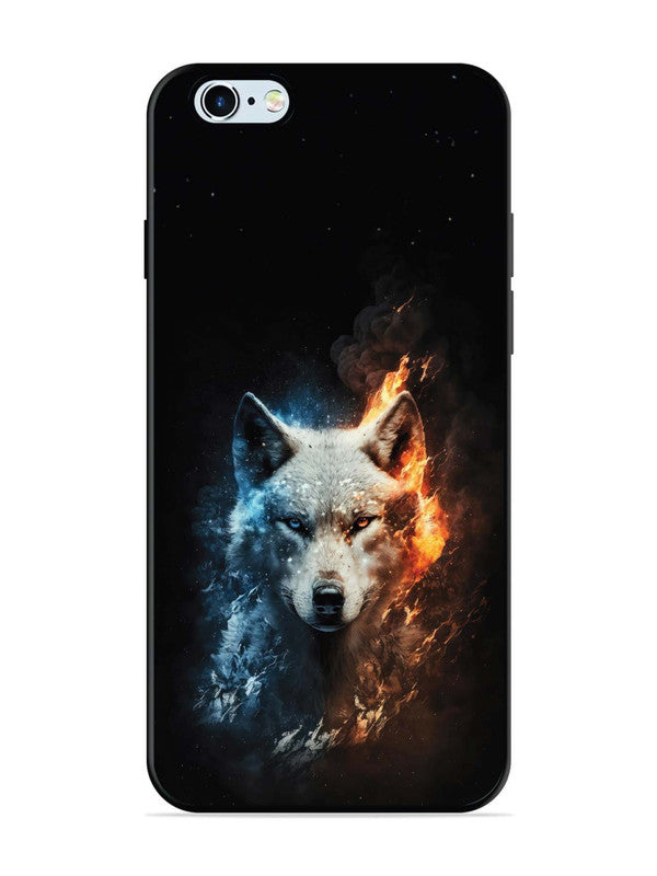 iPhone 6 Plus Fire Wolf