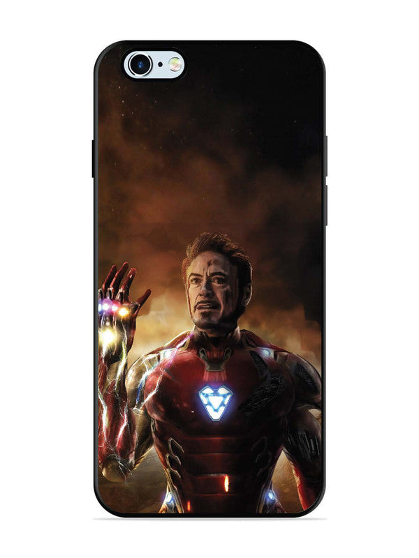 iPhone 6 Plus iron man inifinity stones