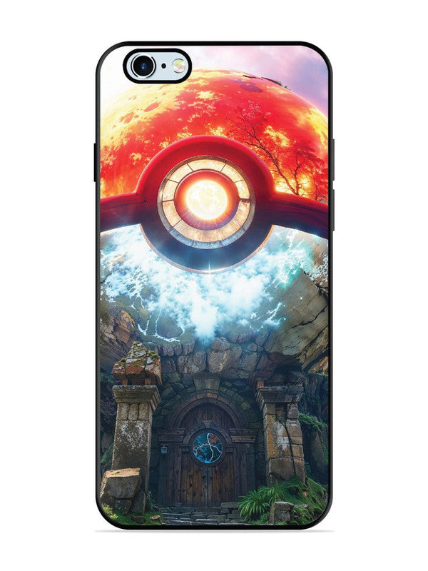 iPhone 6 Plus Cartoon-ball-house-anime