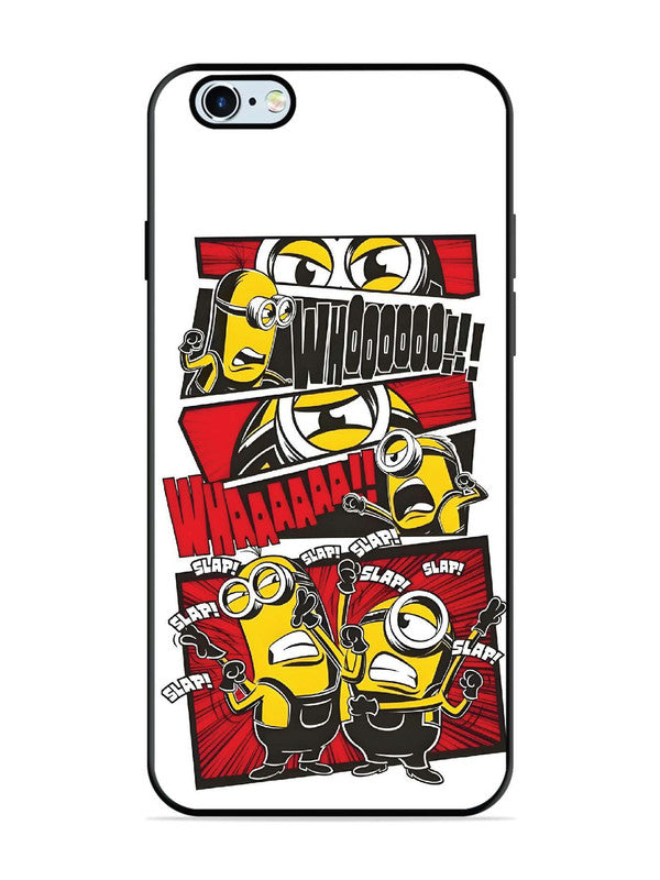 iPhone 6 Plus Minions Comic Panel Action