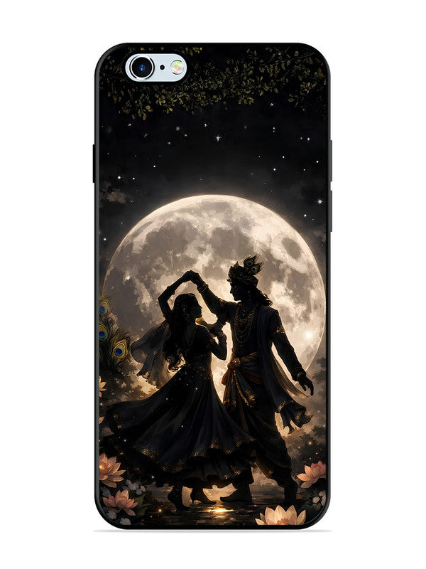 iPhone 6 Plus | 2D Metal | Where Souls Meet - Radha & Krishna | IP-6Pl-452