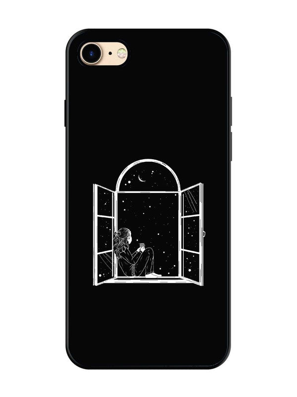 iPhone 7 Little Girl on Window