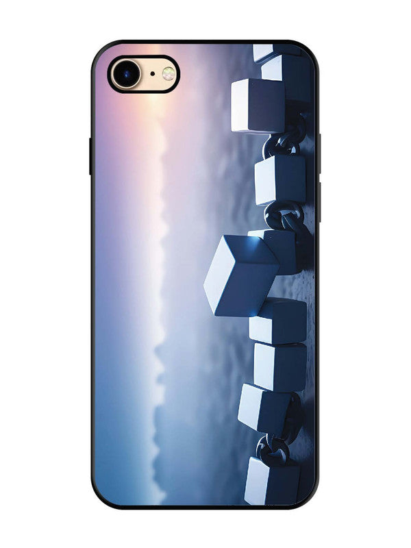 iPhone 7 Minimalist Blockchain Cube Chain
